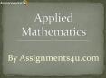 Applied Mathematics Assignment Help PowerPoint PPT Presentation