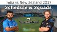 India vs New Zealand 2017: Schedule And Squads PowerPoint PPT Presentation