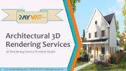 Architectural 3D Rendering Services | 3D Rendering Studio