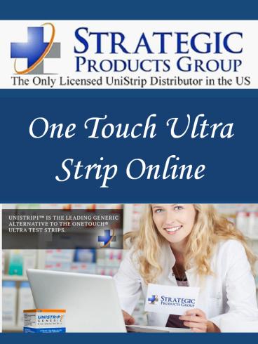 One Touch Ultra Strip Online