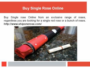 Single Rose Free Delivery (3)