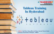 Tableau Training In Hyderabad - NareshIT
