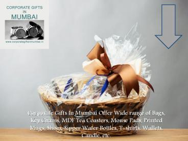 Gift Hampers In Mumbai