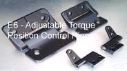 E6 - Adjustable Torque Position Control Hinges