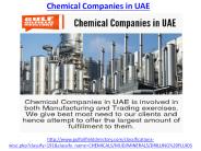 Which is the best Chemical Companies in UAE