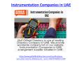 How to get the best instrumentation companies in UAE PowerPoint PPT Presentation