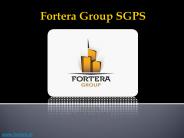 Fortera Group SGPS imobiliária porto