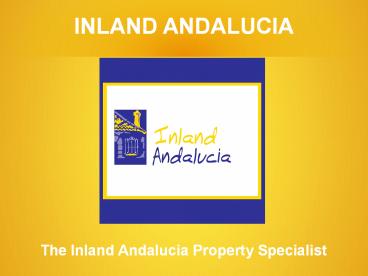 Inland Properties in Andalucia