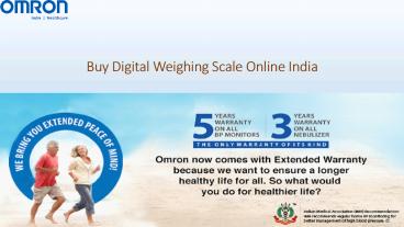 Best Digital Weighing Scales in India