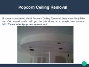 Remove Popcorn Ft Lauderdale