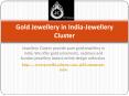 Gold Jewellery in India PowerPoint PPT Presentation