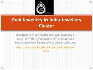 Gold Jewellery in India