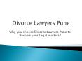 Why you choose Divorce Lawyers Pune to Resolve your Legal matters? PowerPoint PPT Presentation