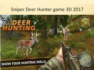 Sniper Deer Hunter game 3D 2017