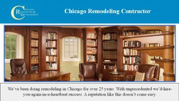 Glenoce Remodeling Contractor