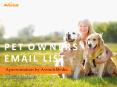 Pet Owners Email List