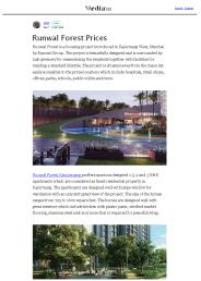 Runwal forest prices