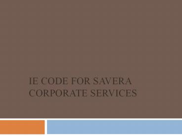 chennai ie code registration