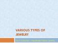 Various type of Designer Jewelry for Women by The V Collection PowerPoint PPT Presentation