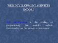 Web development services in Indore PowerPoint PPT Presentation