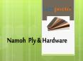 Plywood Dealer In Pune | Namoh Ply N Hardware PowerPoint PPT Presentation