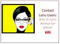 Why To Carry Backup Eye glasses PowerPoint PPT Presentation