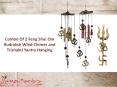Combo Of  Feng Shui Om Rudraksh Wind Chimes and Trishakti Yantra Hanging PowerPoint PPT Presentation