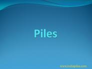 PPT on Piles | Indiapiles