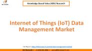 IoT Data Management Market Segmentation