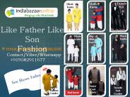 FATHER SON MATCHING DRESS