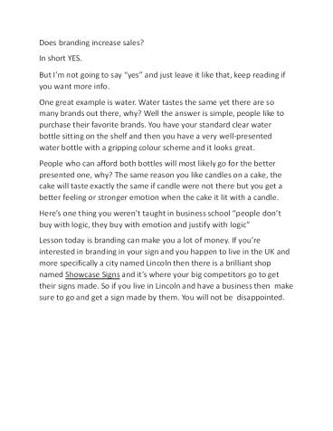 Sign makers and sign creators