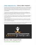 Online Jumpstart review & Online Jumpstart (Free) $26,700 bonuses