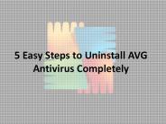 5 Easy Steps to Uninstall AVG Antivirus Completely