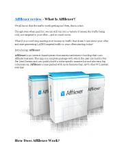 Affilexer review and (SECRET) $13600 bonus