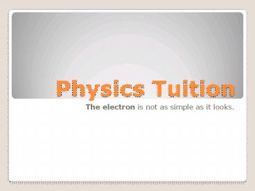 H2 Physics Tuition (2)