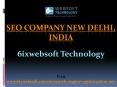 # 1 SEO Company New Delhi (1) PowerPoint PPT Presentation