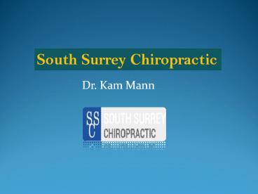 South surrey back Pain