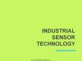 Industrial sensor technology PowerPoint PPT Presentation