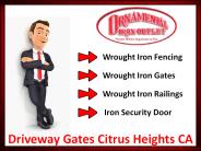 Driveway Gates Citrus Heights CA