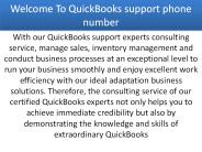Quickbooks support phone number