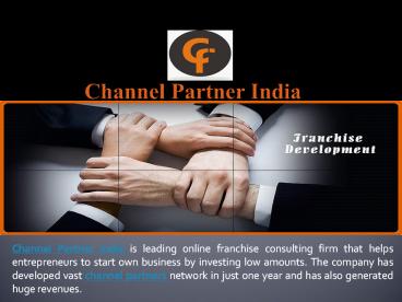 channel partners