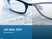 JEE Main 2018 Details