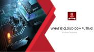 What is Cloud computing? (1)