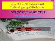 BPA 301 EDU  Educational Technology/bpa301edu.com