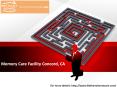 Memory Care Facility Concord, CA PowerPoint PPT Presentation