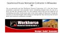 Experienced House Renovation Contractor in Milwaukee WI PowerPoint PPT Presentation