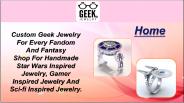 Custom Geek Jewelry for Every Fandom and Fantasy