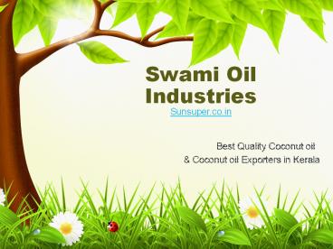 Best Quality Coconut Oil