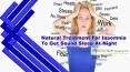 Natural Treatment For Insomnia To Get Sound Sleep At Night PowerPoint PPT Presentation