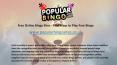 Free Online Bingo Games for More Fun PowerPoint PPT Presentation